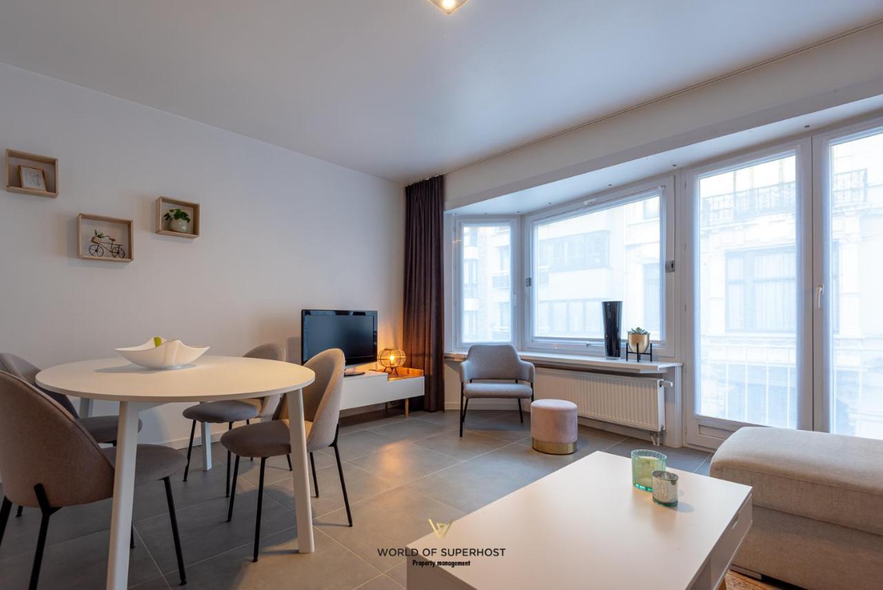 Spacious Apartment Closeby The Sea Up To 6 People! Ostend Exterior foto