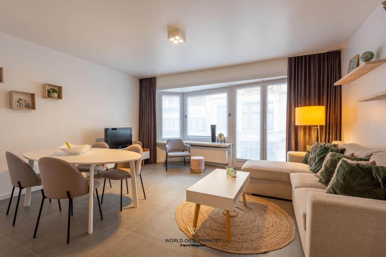 Spacious Apartment Closeby The Sea Up To 6 People! Ostend Exterior foto