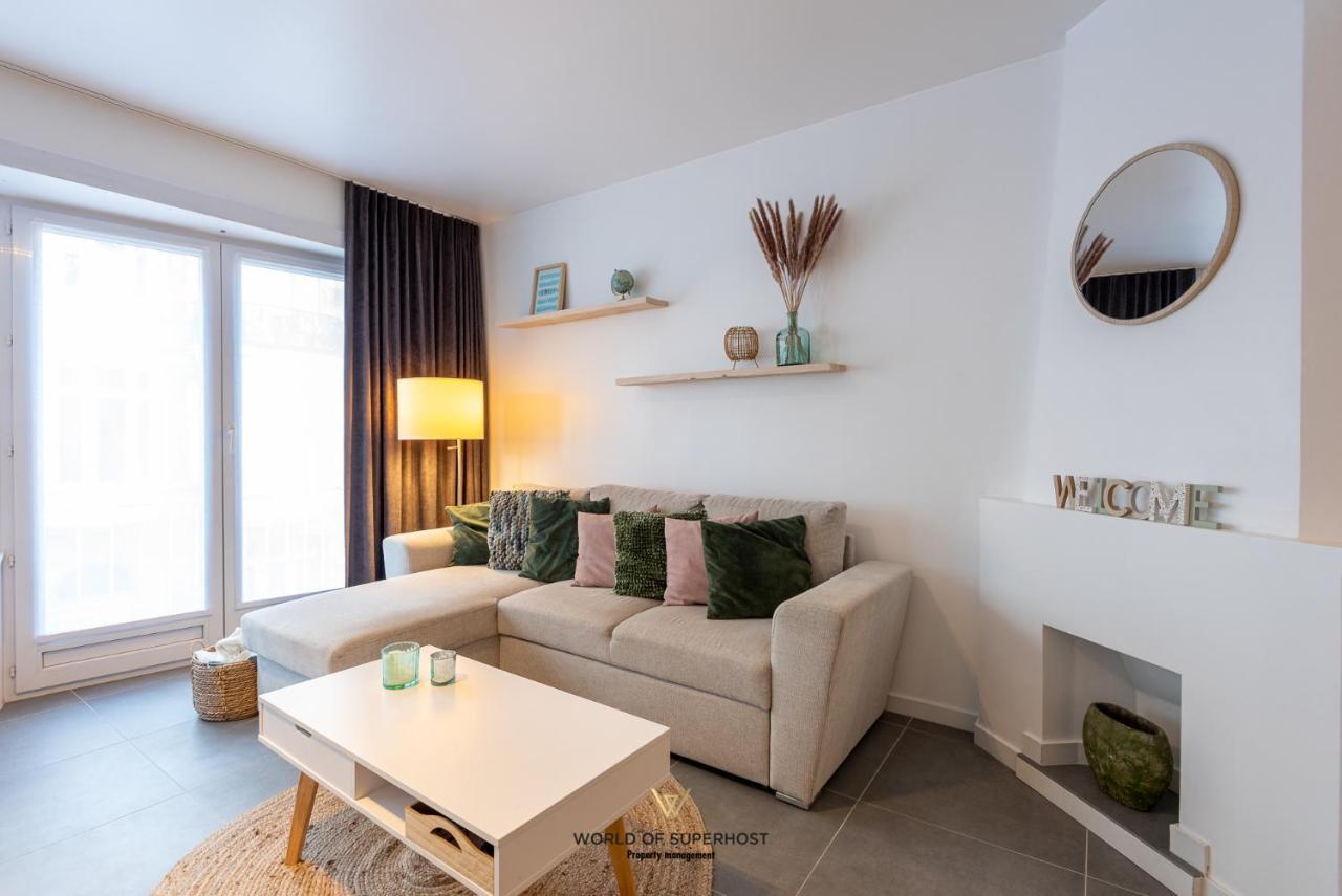 Spacious Apartment Closeby The Sea Up To 6 People! Ostend Exterior foto