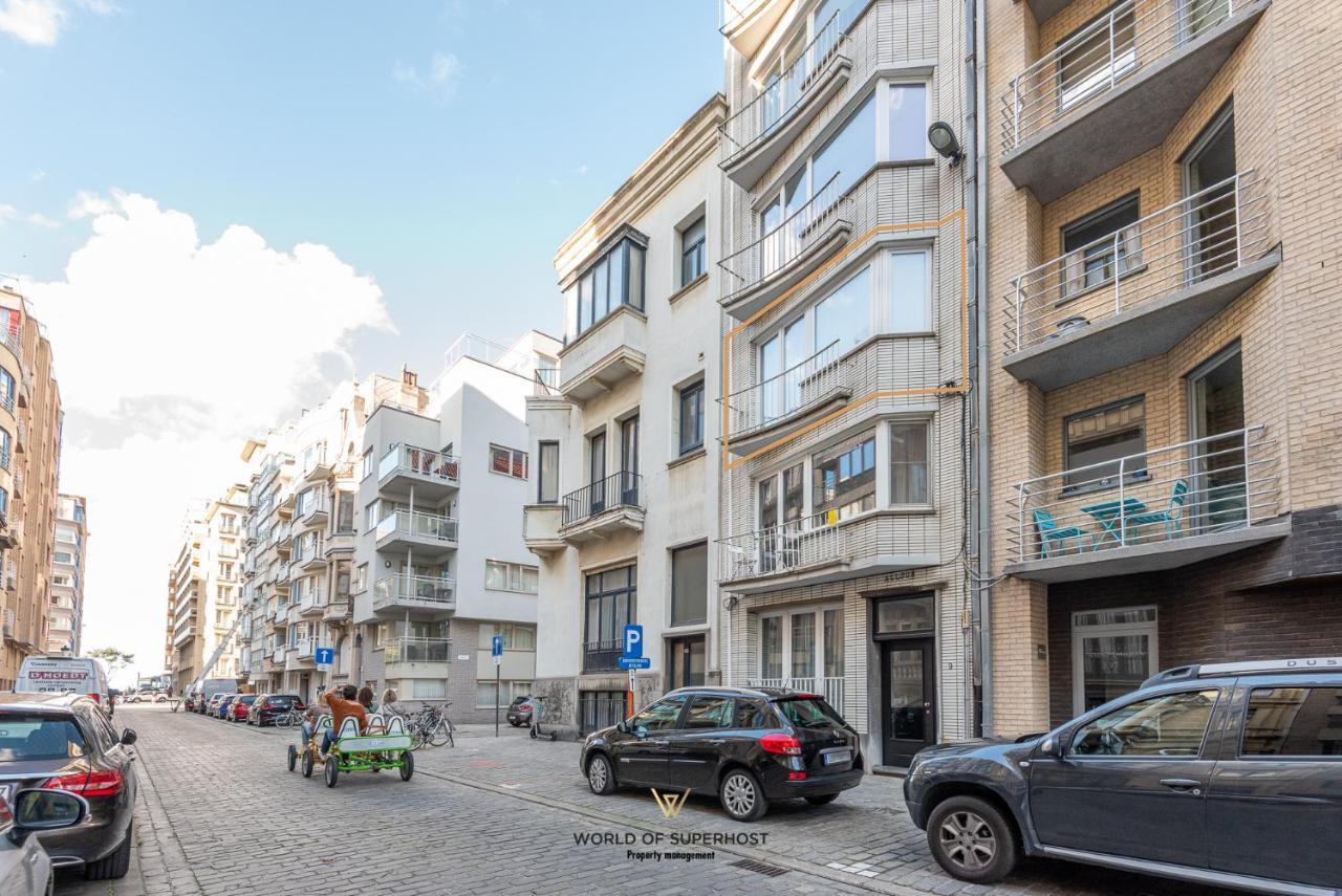 Spacious Apartment Closeby The Sea Up To 6 People! Ostend Exterior foto